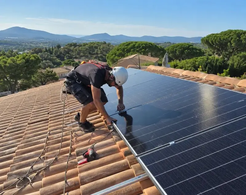 Installateur panneaux solaires Tarare — pose photovoltaïque sur toiture