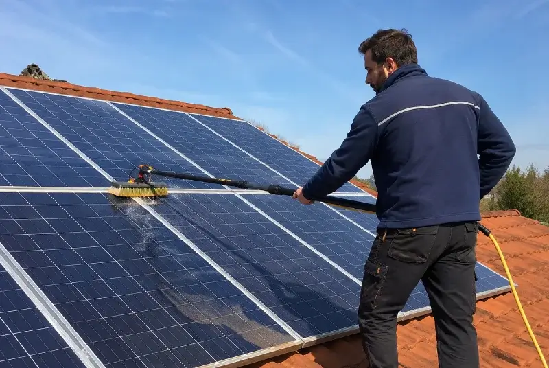 Nettoyage et entretien de panneaux solaires à Tarare