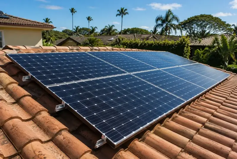 Installation de panneaux solaires à Tarare